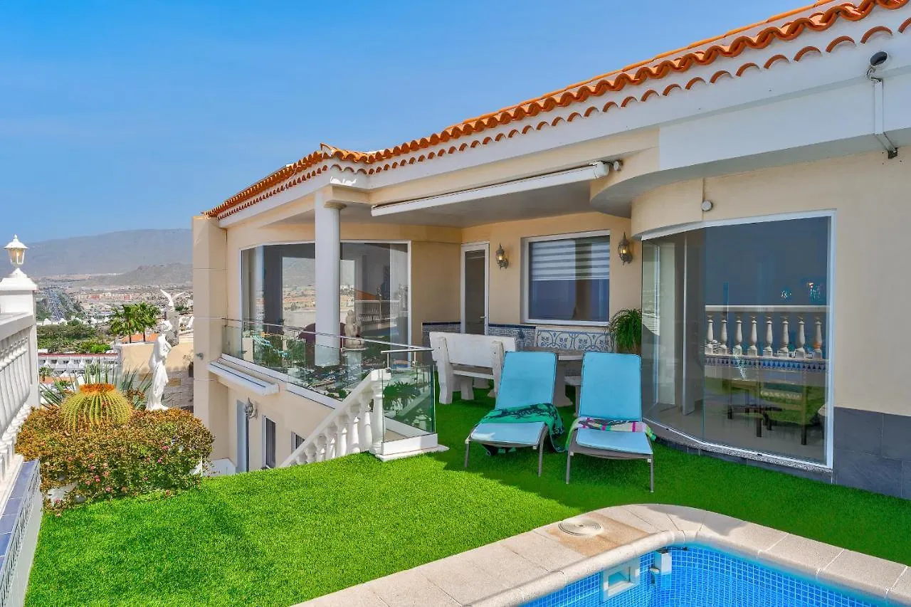 Villa Marina Luxury Sea View Private Pool & Garden - Costa Adeje 0*, أذيخي إسبانيا