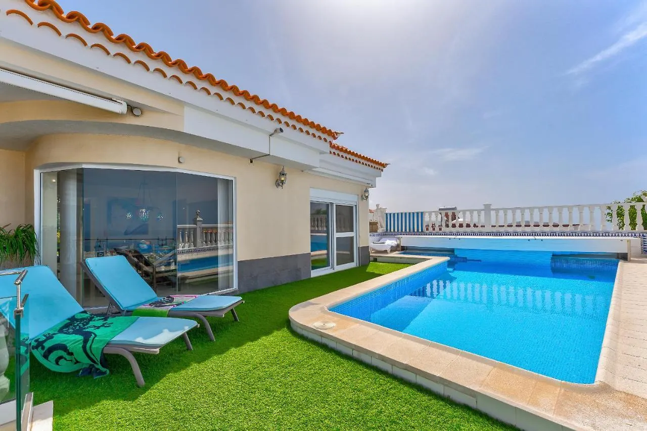 Villa Marina Luxury Sea View Private Pool & Garden - Costa Adeje  Costa Adeje (Tenerife)